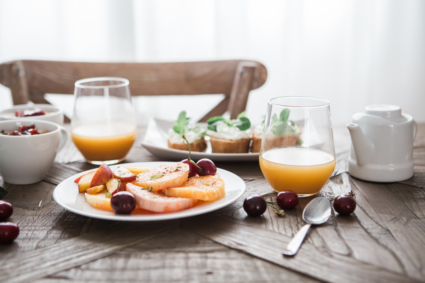 Petit déjeuner local et bio au Domaine de Garat